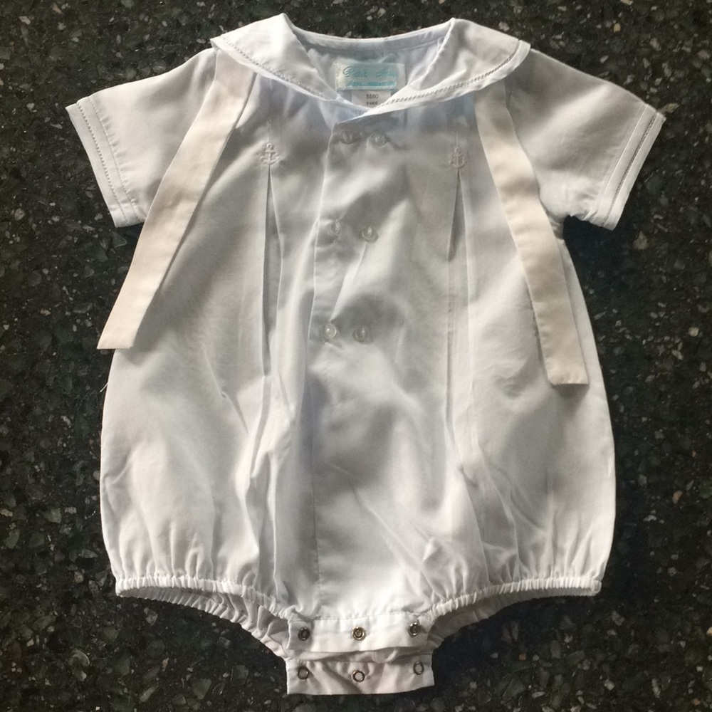 Petit Ami baby boy sailor bubble